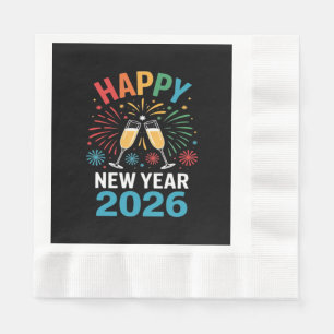 Happy New Year 2026 Party Funny New Years Eve 2026 Napkin