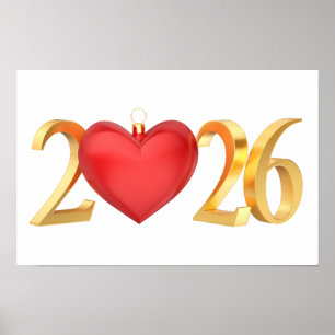 Happy New Year 2026 Poster