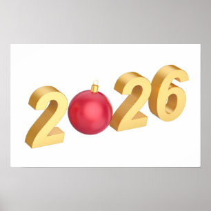 Happy New Year 2026 Poster