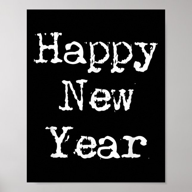 Happy New Year 2026  Poster (Front)