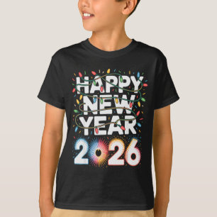 Happy New Year 2026 Sparkle Shirt For Women