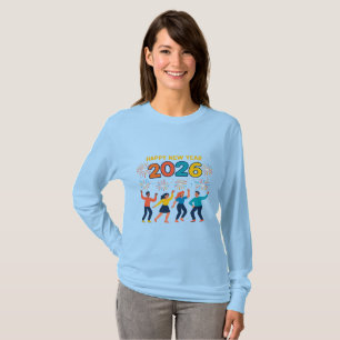 Happy New Year 2026 Women’s Holiday Gift T-Shirt