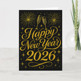 Happy New Year 2026 Womens New Years Eve Party  Card