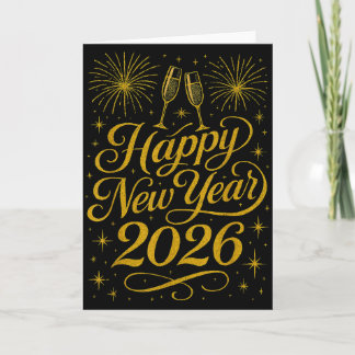 Happy New Year 2026 Womens New Years Eve Party  Card