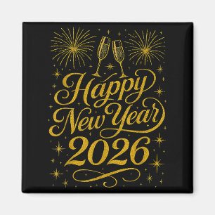 Happy New Year 2026 Womens New Years Eve Party  Magnet