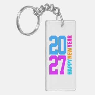 Happy New Year 2027-34568 Key Ring