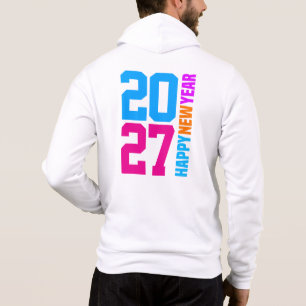 Happy New Year 2027 Hoodie