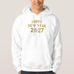 Happy New Year 2027 Hoodie