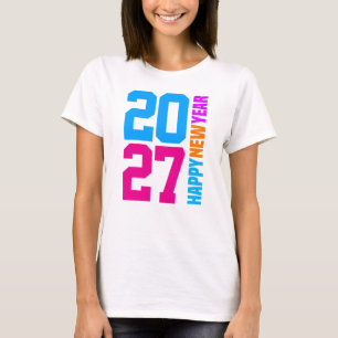 Happy New Year 2027 T-Shirt