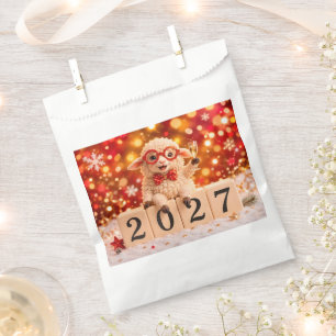 Happy New Year 2027 Year of the Goat Sheep Favour Bags