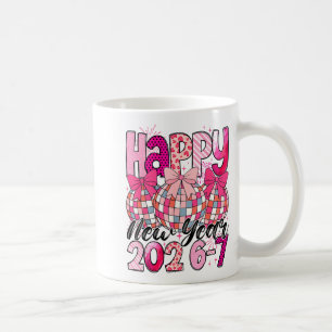 Happy New Year 202-67 Meme Cute Coquette Nk Bow Di Coffee Mug