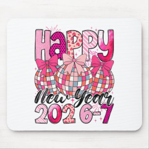 Happy New Year 202-67 Meme Cute Coquette Nk Bow Di Mouse Mat