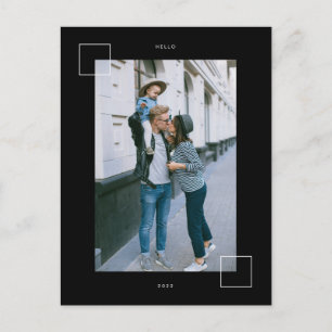 HAPPY NEW YEAR Add Your Family Photo Postcard