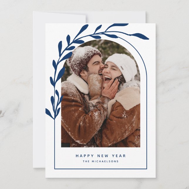 HAPPY NEW YEAR Add Your Photo (Front)