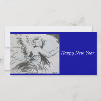 Happy New Year Angle card