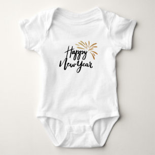 Happy New Year  Baby Bodysuit