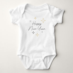 Happy New Year Baby Bodysuit