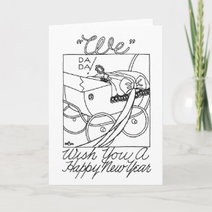 Happy New Year Baby Card