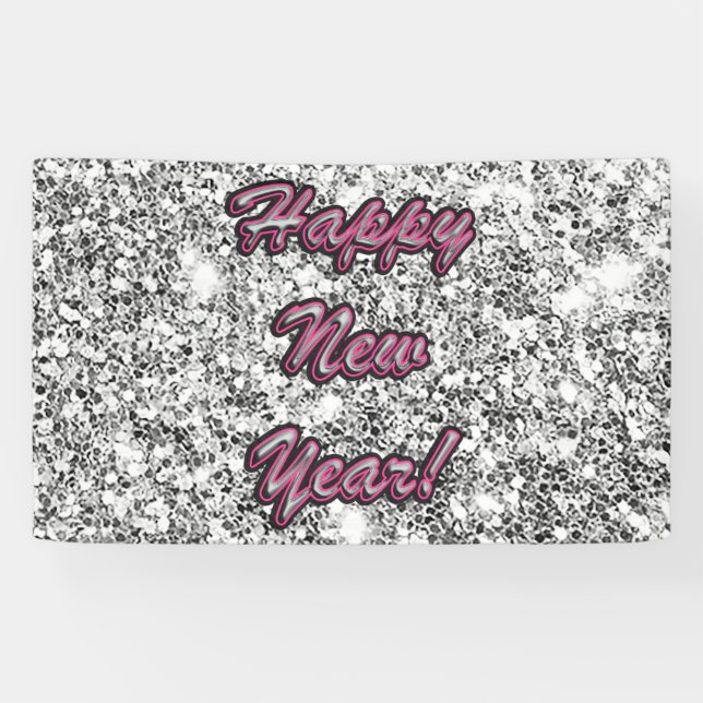 Happy New Year  Banner (Horizontal)