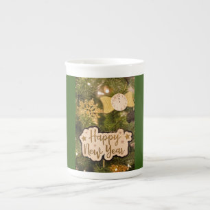 HAPPY NEW YEAR BONE CHINA MUG