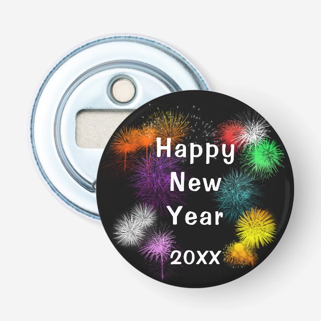 Happy New Year Bottle Opener (Front)