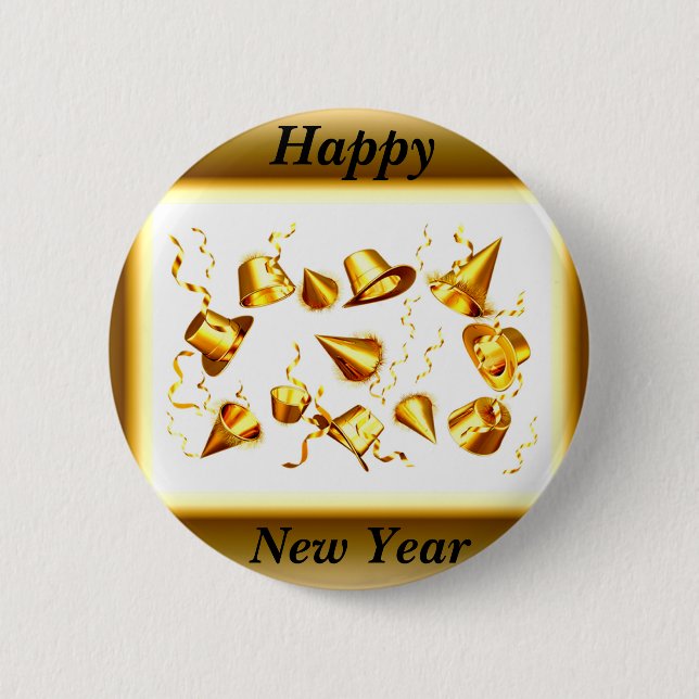 Happy New Year_ Button (Front)