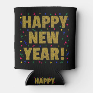 Happy New Year Can Cooler