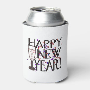 Happy New Year Can Cooler