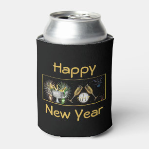 Happy New Year Can Cooler