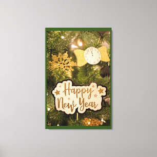 HAPPY NEW YEAR  CANVAS PRINT
