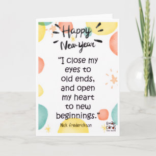 Happy New Year Card