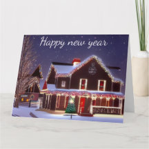 Happy New Year card 