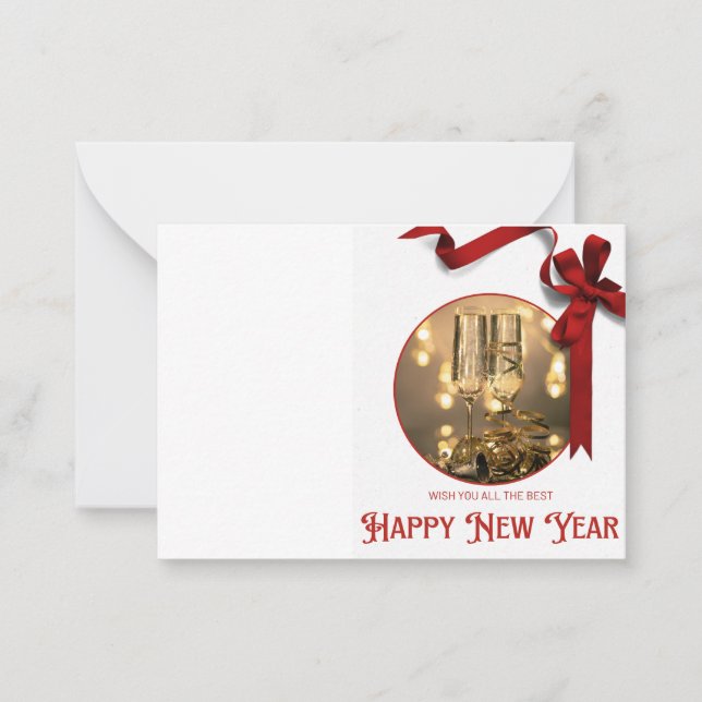 Happy New Year Card (Front)