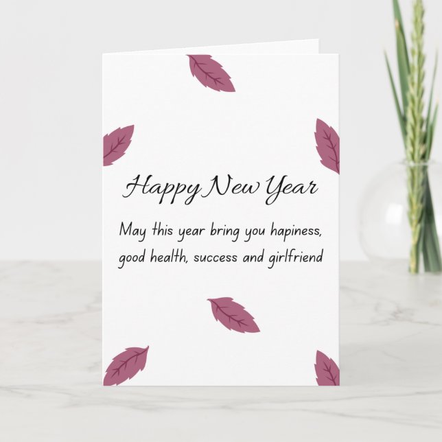 Happy New Year Cards (Front)