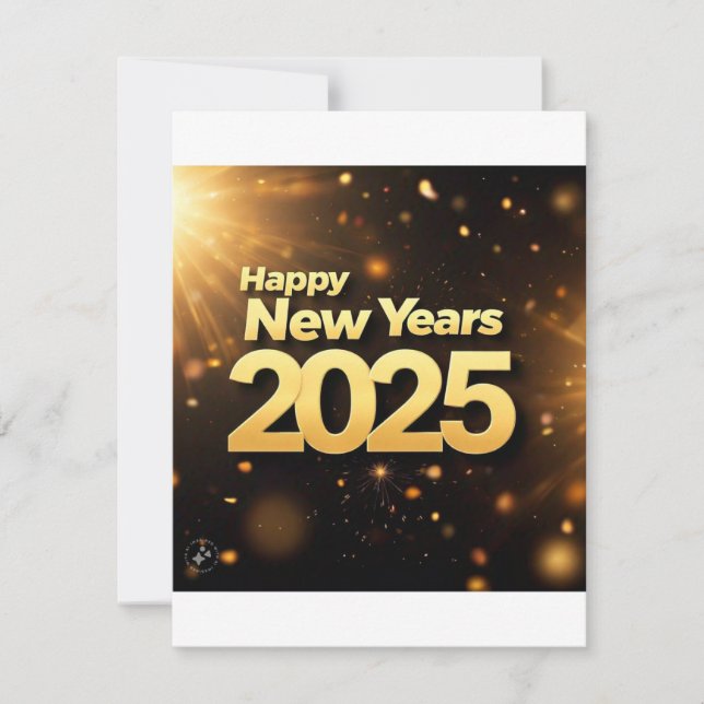 happy new year cards 2025 (Front)