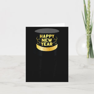Happy New Year Cat  Card