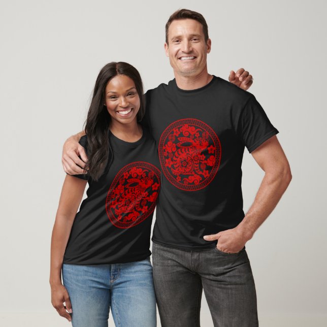 Happy New Year Chinese Year of the Rabbit  T-Shirt (Unisex)