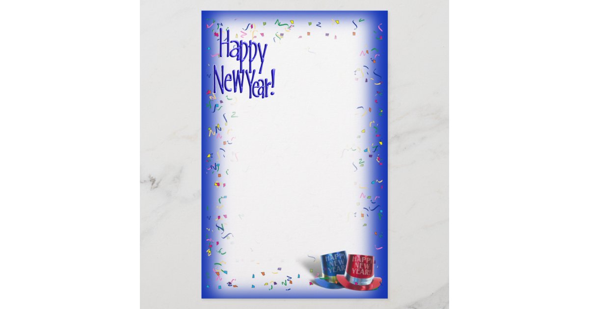 Happy New Year! Choices Stationery | Zazzle