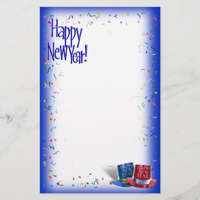 Happy New Year! Choices Stationery (Front)