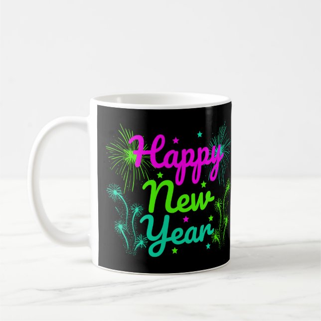 Happy New Year   Coffee Mug (Left)