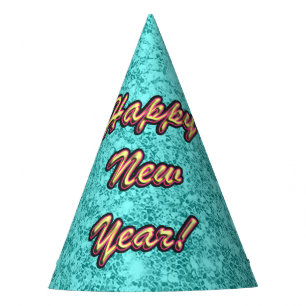 Happy New Year Colourful Party Hat