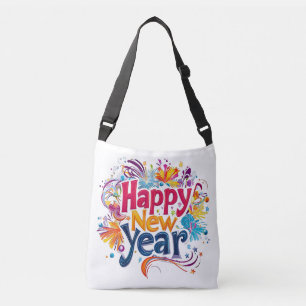 Happy New Year Crossbody Bag