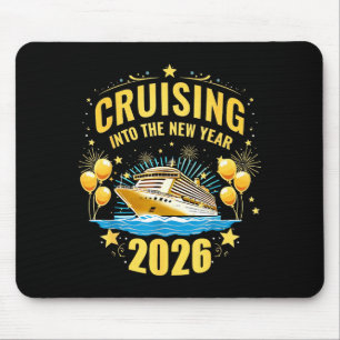 Happy New Year Cruise 2026 Party Trip Cruising Int Mouse Mat
