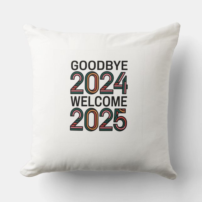 Happy new year cushion (Front)