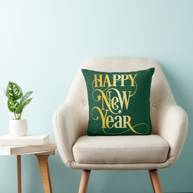 Happy New Year  Cushion (Chair)