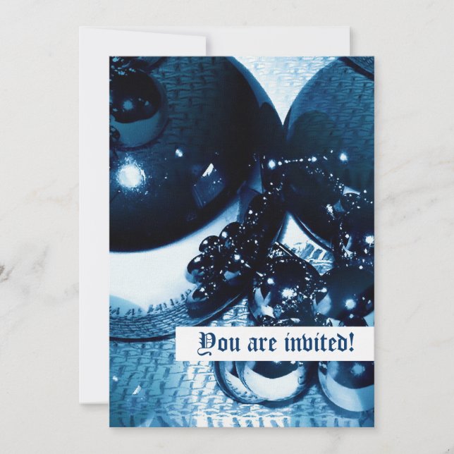 Happy New Year Custom Invitation (Front)