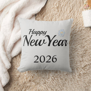 Happy New Year Custom Present Cushion