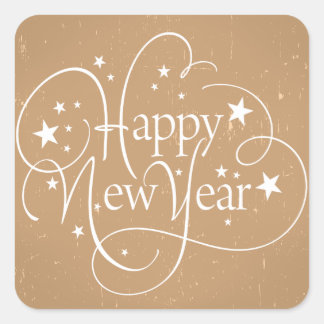 Happy New Year Custom Sticker