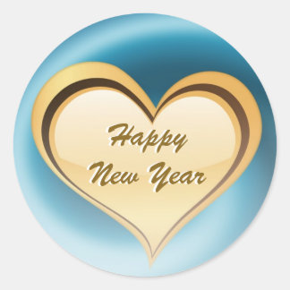 Happy New Year Customisable Sticker