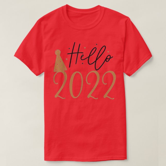 Happy New Year Day 2022 Party Matching Family  T-Shirt (Design Front)